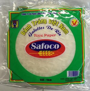 Рисовая Бумага "Safoco" 200гр (16см) в/уп Вьетнам