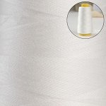 Нитки 40/2, 2700 м, цвет белый №301