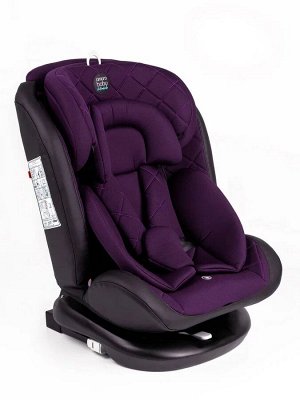 Автокресло детское AMAROBABY Brilliant ISOFIX класс D, группа 0+/1/2/3, (фиолетовый)