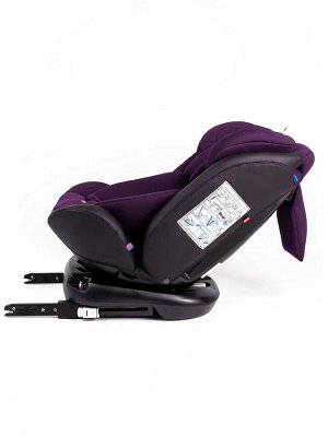 Автокресло детское AMAROBABY Brilliant ISOFIX класс D, группа 0+/1/2/3, (фиолетовый)