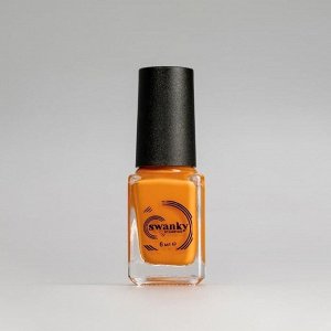 Лак для стемпинга SWANKY STAMPING №S17 неоново-оранжевый 6мл