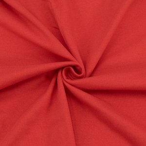 Ткань на отрез кулирка М-3051 цвет красный