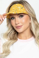 Козырек хлопковый (поляна, горчица) КЗ26