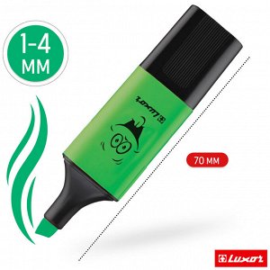 Набор текстовыделителей Luxor ""Eyeliter"" 05цв., 1-4,5мм, блистер