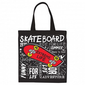 Сумка-шоппер ArtSpace""Skate"", 31*39см., с карманом