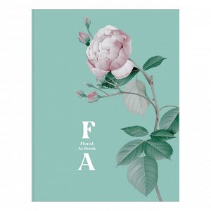 Тетрадь на кольцах А5, 120л., BG ""Flower art"", матовая ламинация
