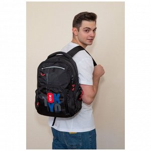 RU-333-3 Рюкзак молодежный модный для подростков: очень вместительный, подходит для путешественников