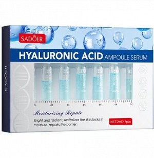 Сыворотка с гиалуроновой кислотой Sadoer Hyaluronic Acid Ampoule