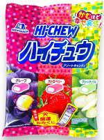 Конфеты  жевательные Hi-Chew 3 фруктовых вкуса, Morinaga, 94г., 1/6/48