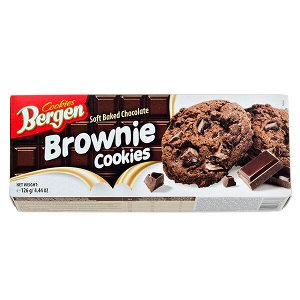Печенье BERGEN COOKIES BROWNIE 126 г 1 уп.х 27 шт.