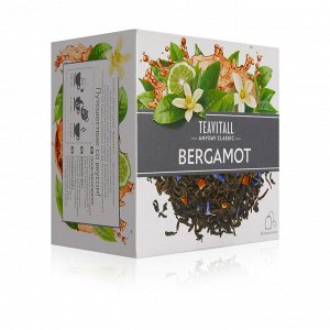 Чай черный TEAVITALL ANYDAY CLASSIC «Бергамот», 38 фильтр-пакетов