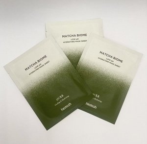 Heimish Matcha Biome Low Ph Hydrating Mask Sheet Маска для лица 30 мл