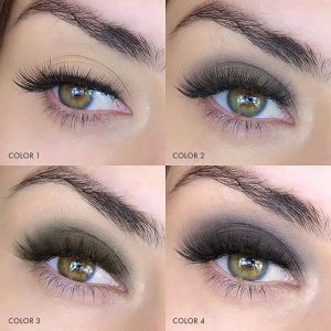 Тени Glam Look 4-х цветные тон 5  LUXVISAGE