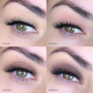 Тени Glam Look 4-х цветные тон 1  LUXVISAGE