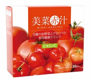 DR.SELECT Mina Red Ajiru Juice - напиток из 5 видов краcных овощей и ацеролы