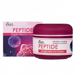 Крем для лица с пептидами – Ampoule intensive cream peptide, 100гр