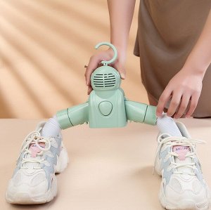 Цена 🎁 Электрическая сушилка 2 в 1 для одежды и обуви Portable Clothes Shoe Dryer