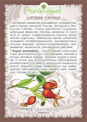 ШИПОВНИК (КОРНИ)