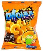 CROWN Caramel Maple Corn Кукурузные палочки с кленовым сиропом 74 гр.,