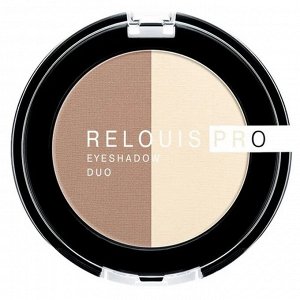 Тени для век RELOUIS PRO EYESHADOW DUO т.102