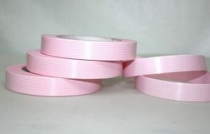 Лента простая 2 см х 50 м Эко цвет розовый Р2172