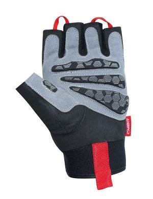 Мужские перчатки CHIBA PREMIUM Gel Extrem (40168) - черный/серый