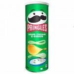 Чипсы Принглс Сметана Лук  PRINGLES Sour Cream&amp;Onion 165 г