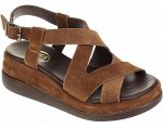Босоножки SandM 245-220255-COFFEE-SUEDE