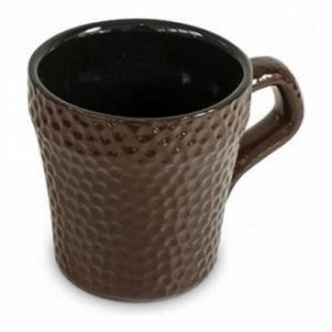 Чашка д/кофе Ceraflame Hammered 0,15л. шоколадный