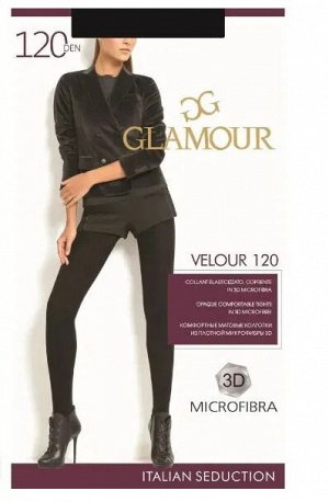 Колготки женские 120 ден Гламур Velour Glamour
