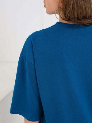 Костюм женский Бостон синий (бриджи) распродажа
