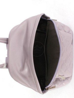 Рюкзак жен искусственная кожа DJ-6955-3-LILAC,  1отд,  2внут+2внеш/ карм,  сирень 253966