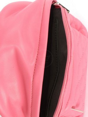 Рюкзак жен искусственная кожа DJ-6955-3-RASPBERRY,  1отд,  2внут+2внеш/ карм,  розовый 253968