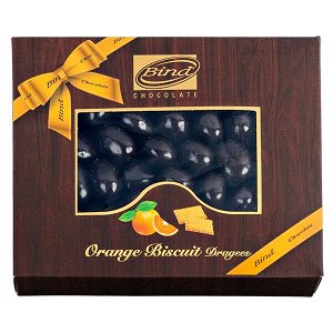 Конфеты BIND CHOCOLATE Orange Biscuit Dragees 100 г 1 уп.х 12 шт.