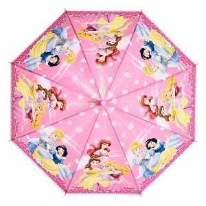 Зонт детский - Принцессы Дисней/Disney Princess, 8 спиц d=83