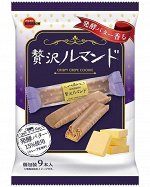 Хрустящее блинное печенье Crepe cookie Bourbon / Бурбон с шоколадом 124 гр