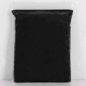 Легкий пластилин (тесто для лепки) черный 100г