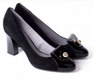 Туфли H700-762-2D BLACK черные
