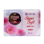 Sayuri Ежедневные гигиенические прокладки Super Soft, 15 см - 36 шт