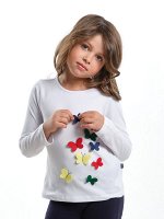 Футболка (лонгслив) (98-122см) UD 3859-2(2) белый