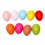 Декоративное яйцо с подвесом, 7см цвет микс, 1шт