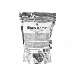 Обесцвечивающая пудра для волос ADRICOCO Blond Bomb anti-yellow эффект, 500гр