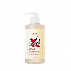 JMSOLUTION Life Disney Sweet Soap Body Wash Парфюмированный гель для душа с ароматом мускуса и мака 500 мл