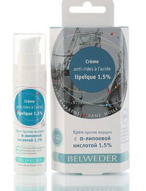 Крем против морщин с α-липоевой кислотой 1,5 % Бельведер