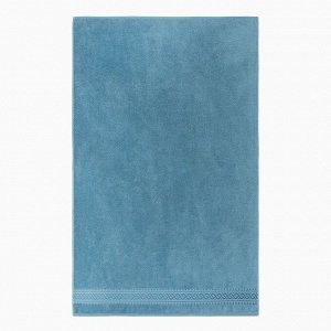 Полотенце махровое Pirouette, 70х130см, цвет голубой, 420г/м2, хлопок