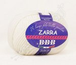 Пряжа Zarra 100 белый