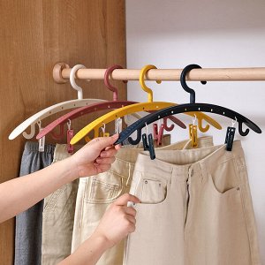Aljenda Плечики с прищепками, 8 прищепок, цвет белый