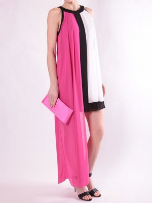 Платье Lining:97%Viscose-3%Elastane Main part:100%Polyester / бежевый, фуксия, розовый, красный