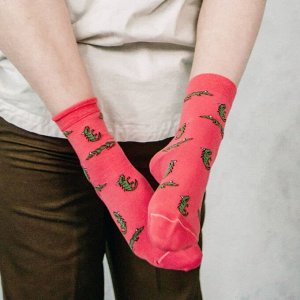 Носки с ярким рисунком