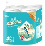 Полотенца бумажные  MaowWang , 4 рулона,